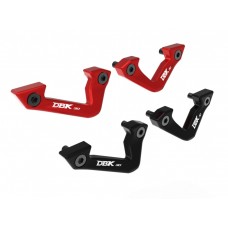 DBK Special Parts (Ducabike) Passenger Rearset / Foot peg Blanking Plate Set / Racing Tie Down Hooks for Ducati Panigale / Streetfighter V2 (2025+)